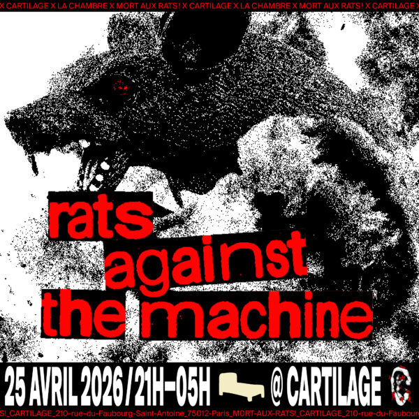 25.04.2026 – MORT AUX RATS ! RATS AGAINST THE MACHINE