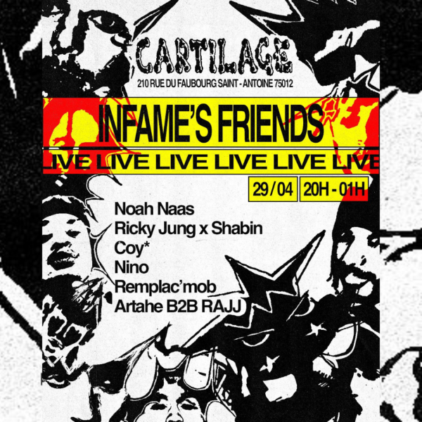 29.04.2026 – INFÂMES & FRIENDS