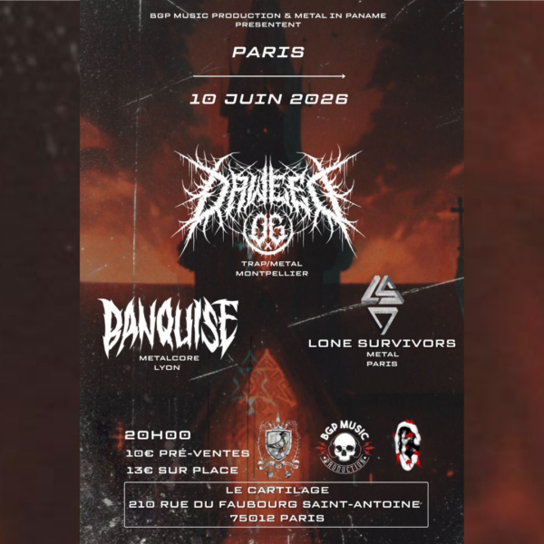 10.06.2026 – DAWEED OG x BANQUISE x LONE SURVIVORS