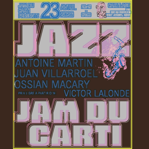 23.04.2026 – LA JAM DU CARTI #2