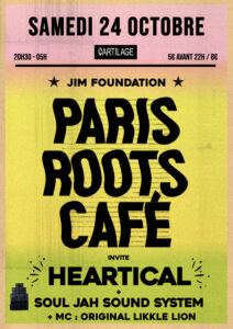 24.10.2026 – PARIS ROOTS CAFÉ